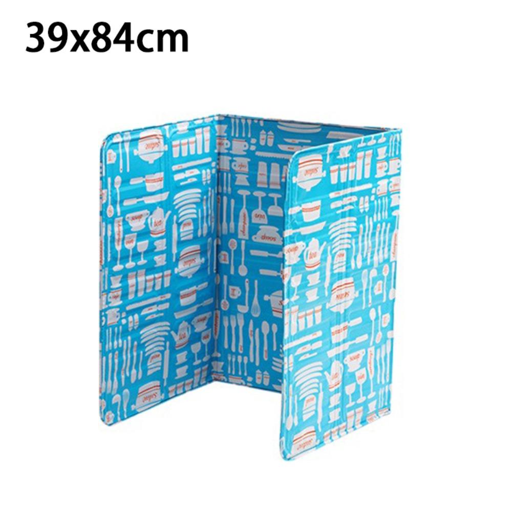 Foldable Gas Stove Oil Baffle Anti Splatter Heat-resistant Kitchen Cooking Oil Baffle Gas Stove Insulation Board