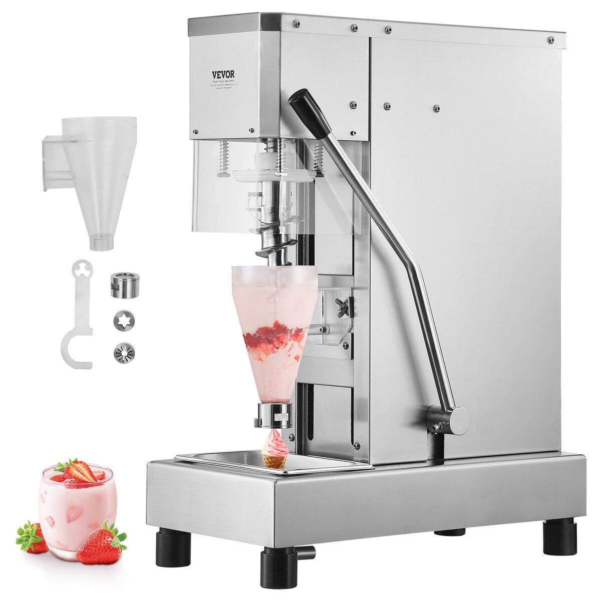 Buying Solutions, MB IJsmachine 750W IJsmixer Roermachine 304 Roestvrij Staal