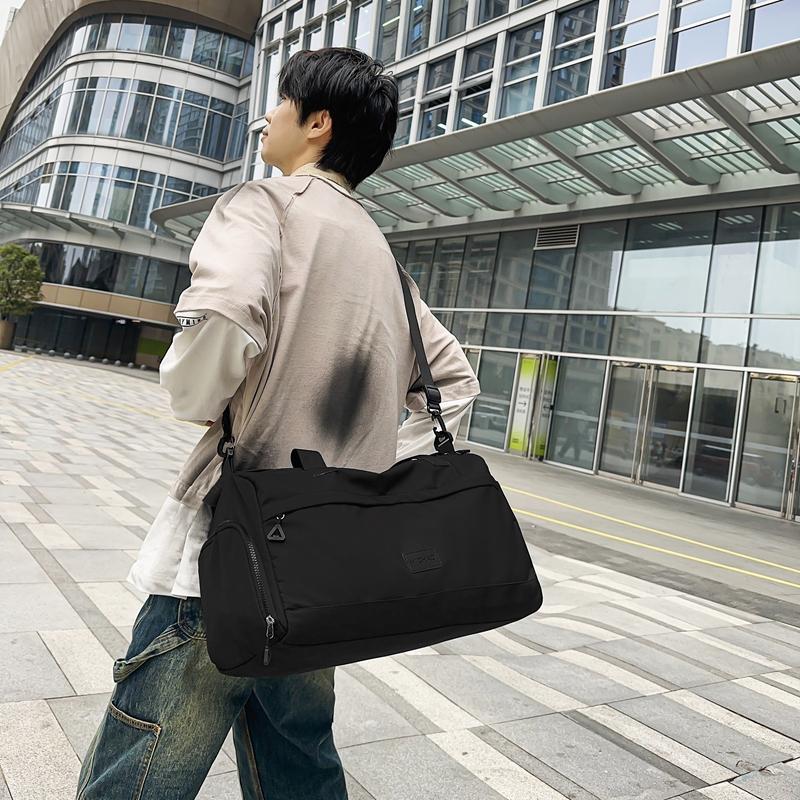 Duża pojemność torba podróżna damska torba do przechowywania suchych i mokrych rzeczy oddzielna torba bagażowa męska sportowa lekka torba fitness z oddzielonymi torbami na buty