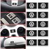 10 szt. Nowe Naklejki Samochodowe 3D Epoksydowe Małe Naklejki z Klejem Krkowym Do Volkswagen Golf Passat B6 Magotan Touran Arteon Scirocco GTD GTI CC