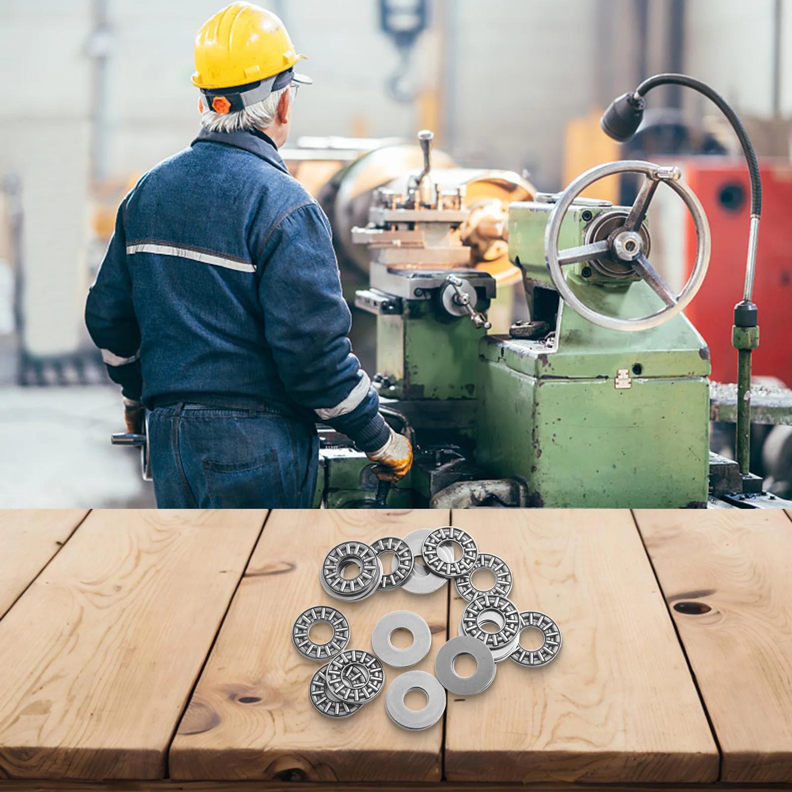 

10mmx24mmx2mm Bearings AXK1024 Bearings For Heavy Axial Loads Bearing Steel Hardened Polished Washers Heavy Load Accommodation China Mainland