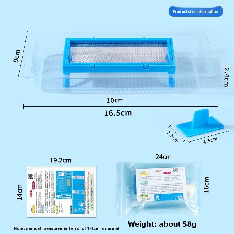 Science Experiment Paper Making Kit For Kids Diy Educational Craft Set For Children Learning