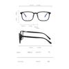 Anti-blue Light Glasses Sweet Exquisite Square Eyewear Women Men Luxury Eyeglasses Blue Light Blocking Man Lady Computer Eyeglas