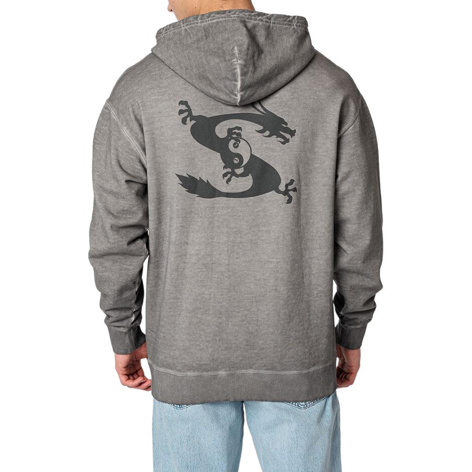 Puma X Staple Collaboration SS24 Year Of The Dragon Series Washed Design Casual Loose Hoodie Unisex Hoodie Light-Gray 627032-62