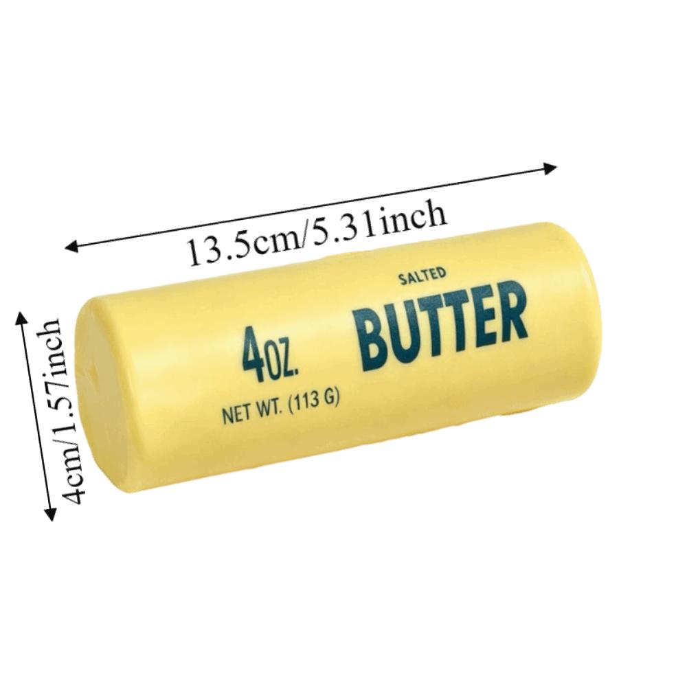 Handzylinder-Butterstangen-Quetschspielzeug Sensorisch Realistische Butterstangen Kinder