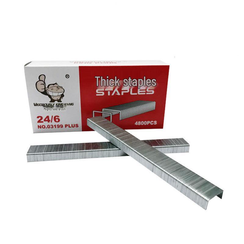 Mighty King 03199PLUS Universal Thick Layer 24/6 Electric Stapler Staples, 4800 Pieces