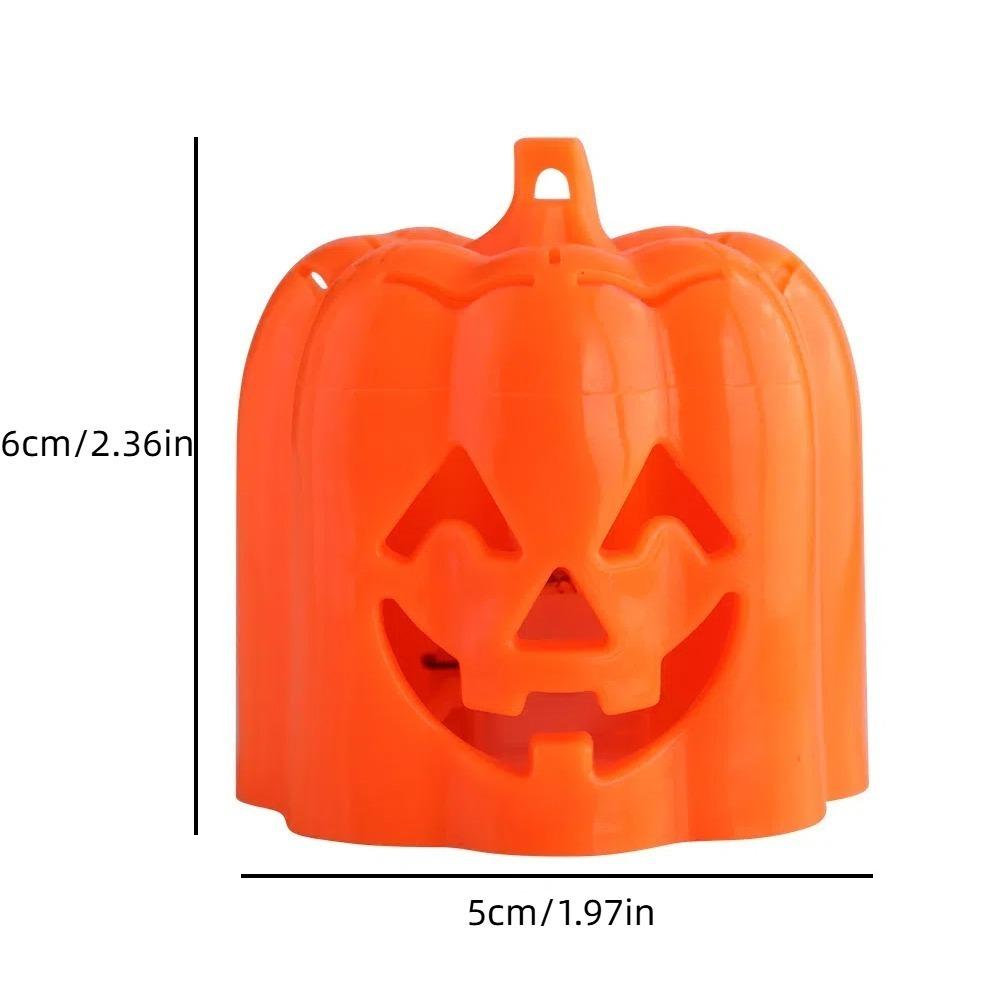 Button Batteries Halloween Jack-O-Lantern Luminous LED Night Light Pumpkin Lantern  Men