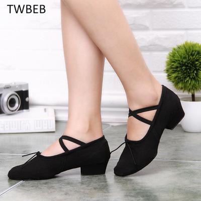 WomanLatin Tanzschuhe für Mädchen Damen Übungslehrer Schuhe Graffiti Ballsaal Modern Tango Jazz Tanzschuhe