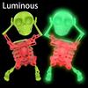 with Music Dancing and Swinging 3D Skull Toy with Lights Wind Up Skeletons New Dancing Skeleton
