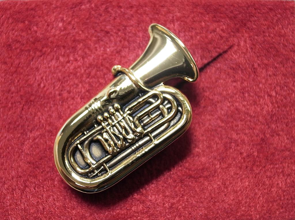 Nakano Standard Brooch Tuba Gold MM-80P/TU/G