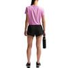 Nike Dri-Fit One Mid-Rise Solid Moisture-Wicking Sports Shorts Women Shorts DX6011-011