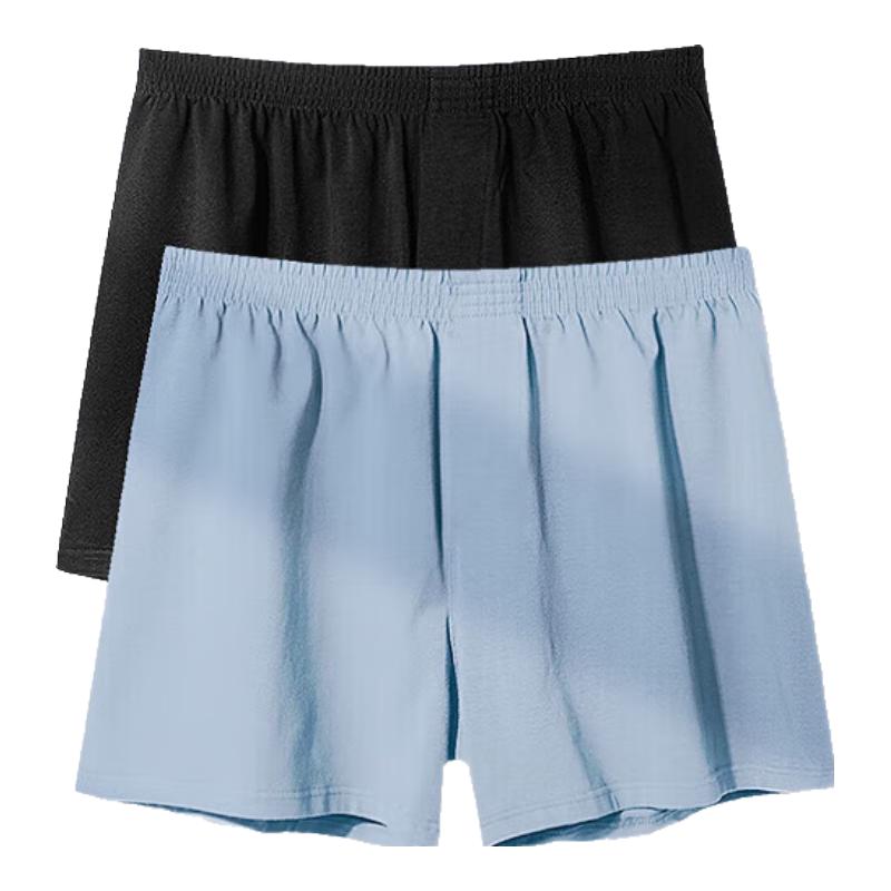 

Мужские свободные хлопковые боксеры Yiershuang (2-Pack) 2XL