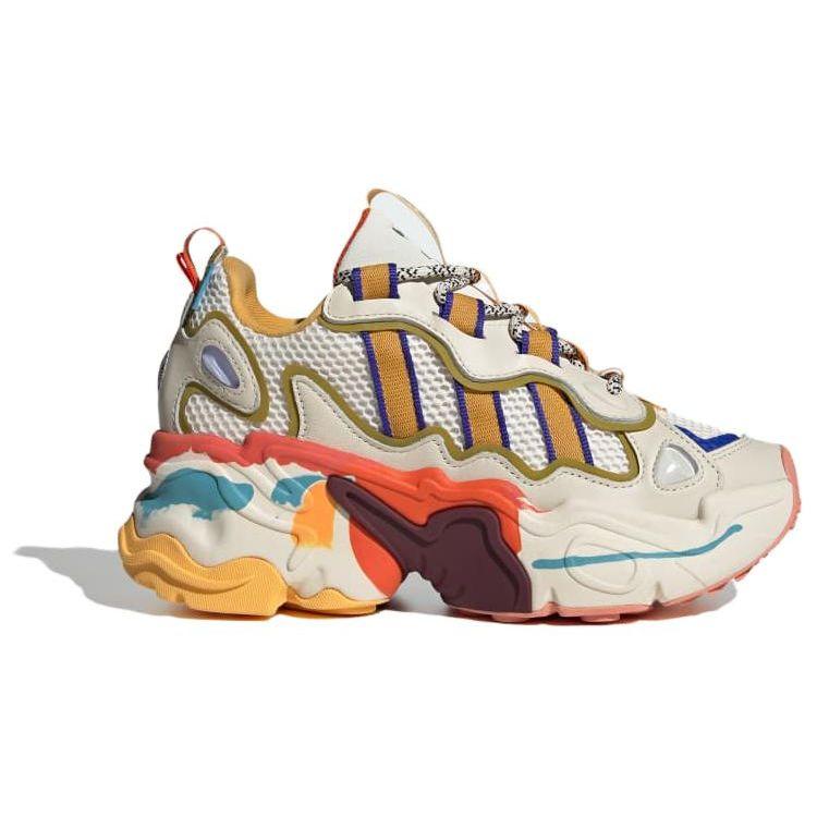 Adidas Ozthemis Paint Smudge Pantofi pentru femei Crem Creta-Alb Pulse-Măslin IG5660