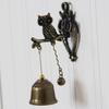 Vintage Style Animal Doorbells Metal Iron Bells Wind Bells Ornamental Walls Horses Elephant Owls