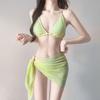 Women's Sexy Two-Piece Bikini Set - European and American Style Hot Spring Swimwear