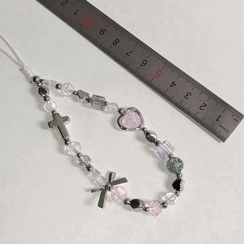 Hanging Rope Phone Wrist Strap Phone Charm Cellphone Lanyard Butterfly Phone Chain  Jewelry Gift