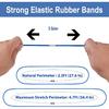 Trash Can Rubber Bands, Fit 13-30 Gallon Garbage Can, Set of 3 Elastic Trash Can Bands Heavy Duty for Kitchen Bathroom, Garbage Bin & Litter Box