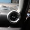 Pair Silver Center Console A/C Vent Outlet Cover Trim For Suzuki Jimny -