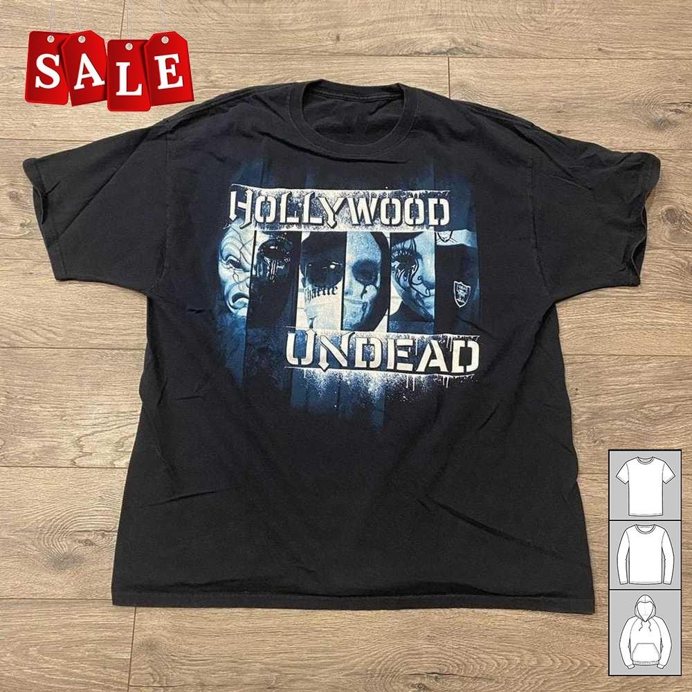 Nuova Popolare Band Hollywood Undead Regalo Per Fan Unisex Tutte le Taglie Maglietta JJ313 Maglietta Unisex