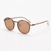 Round Frame UV Resistant Glasses Classic Driving Sunglasses Lightweight Casual Eyewear  Travel
