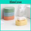 Colorful Portable Soap Dish Box For Travel And Home Use With Sealed Design
