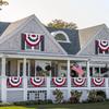 Independence Day Outdoor Decoration Patriotic American Flag U.S. Pleated