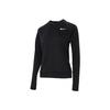 Casual Sport Long Sleeve Crew Neck Sweatshirt Women Tops Black CU3271-010
