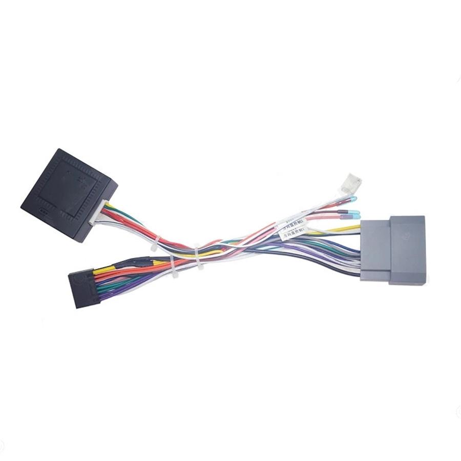 For 2008-2018 Jeep Wrangler JK Android Stereo 16-pins ledningsnett med Canbus