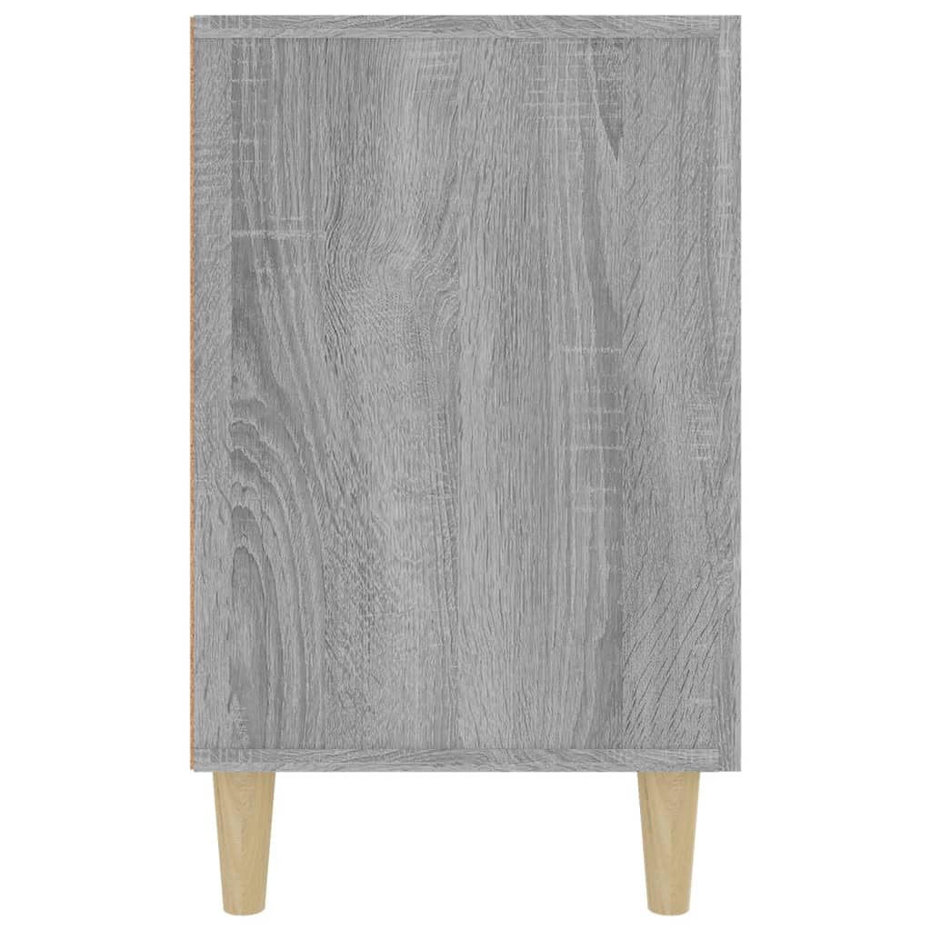 Vidaxl Komoda, Szary Dąb Sonoma, 100X36X60 Cm, Materiał Drewnopochodny