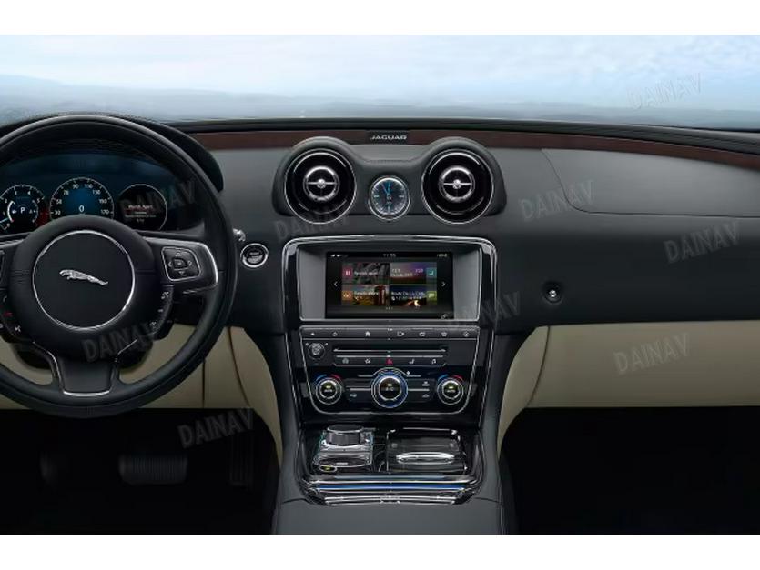 Compatible with 11-18 Jaguar XJ/XJL: Upgraded Smart Android Navigation, 10.25" Octa-Core, Wireless CarPlay.