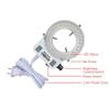 YIZHAN EU/US LED Ring Light Source Illuminator Lamp Industrial Microscope Professional Light 4.5W 6500K Brightness Adjustable