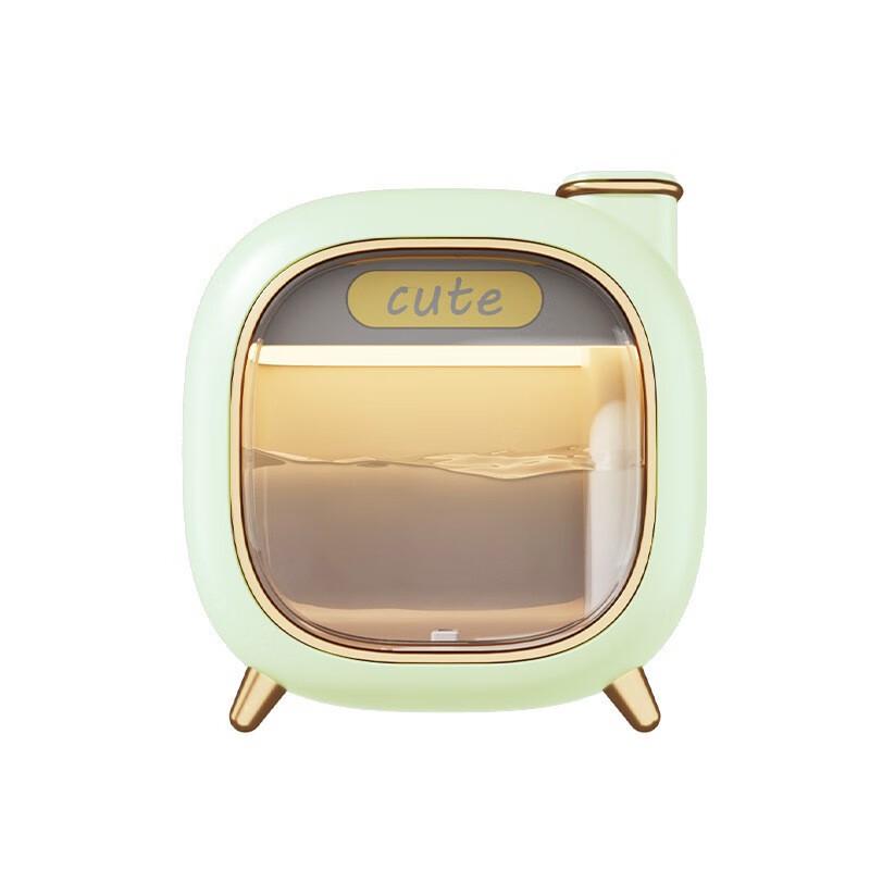 Мини-увлажнитель воздуха в ретро-дизайне телевизора, бесшумный