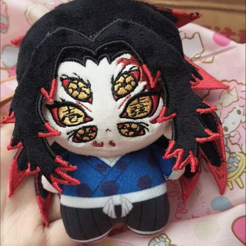 Demon Slayer Tsugikuni Yoriichi Plush Doll 10cm Collect Anime Pendant Plusie Toy Holiday Birthday Gifts