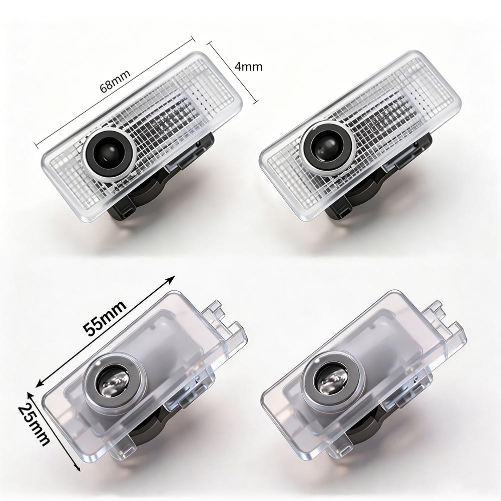 LED Car Door Welcome Projector Lights HD Laser Ghost Shadow Logo Lamp Accessories For BMW E90 G80 M3 G30 M5 F82 F83 F20 F21 G42 AE2