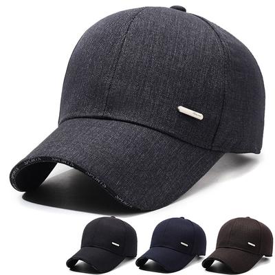 Wintermütze Herren Baseballkappe Trend Alphabet Lässige Vielseitige Kappe Outdoor Warme Ohrenschutzkappe