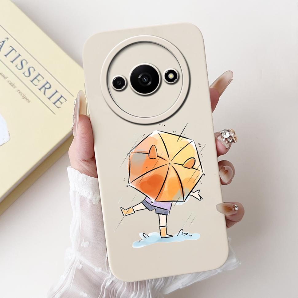 For Xiaomi Redmi A3 4G Case Luxury Art Painted Cover For Redmi A3 A2 A1 RedmiA3 RedmiA1 Phone Casing Soft Fundas ShockProof