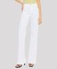 KANCAN High-Waisted Wide Flared Pilot White