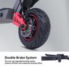 Patinete eléctrico H8 todoterreno motor dual 6000W batería 60V 28Ah suspensión dual delantera y trasera neumáticos todoterreno de 11 pulgadas alta veloci