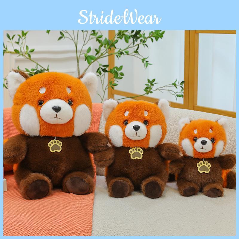 Raccoon Plush Toy Cartoon Child Bedroom Decoration Scene Dolls Animal Gifts