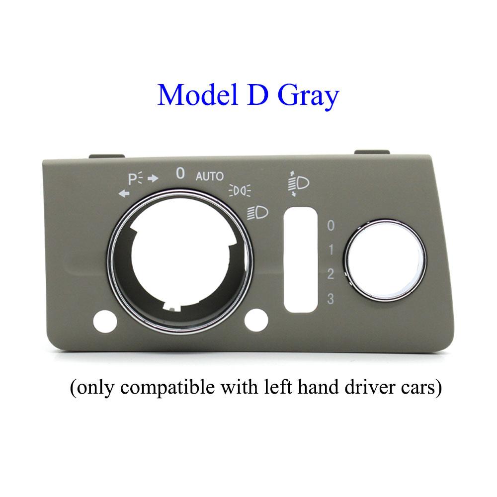 LHD Dashboard Headlight Cover Head Lamp Control Switch Panel Replacement For Mercedes Benz W211 E Class E320 E350 E550 2003-2008