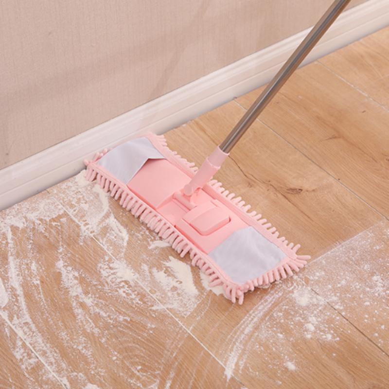 Opakovaně použitelné utěrky na mopy – ploché náhradní hlavy pro mokré nebo suché čištění podlah