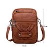Men'S Shoulder Bag Multi-Functi Leather Messenger Bag Casual Crossbody Bags High Quality Male Purse Phe Men'S Chest Pack