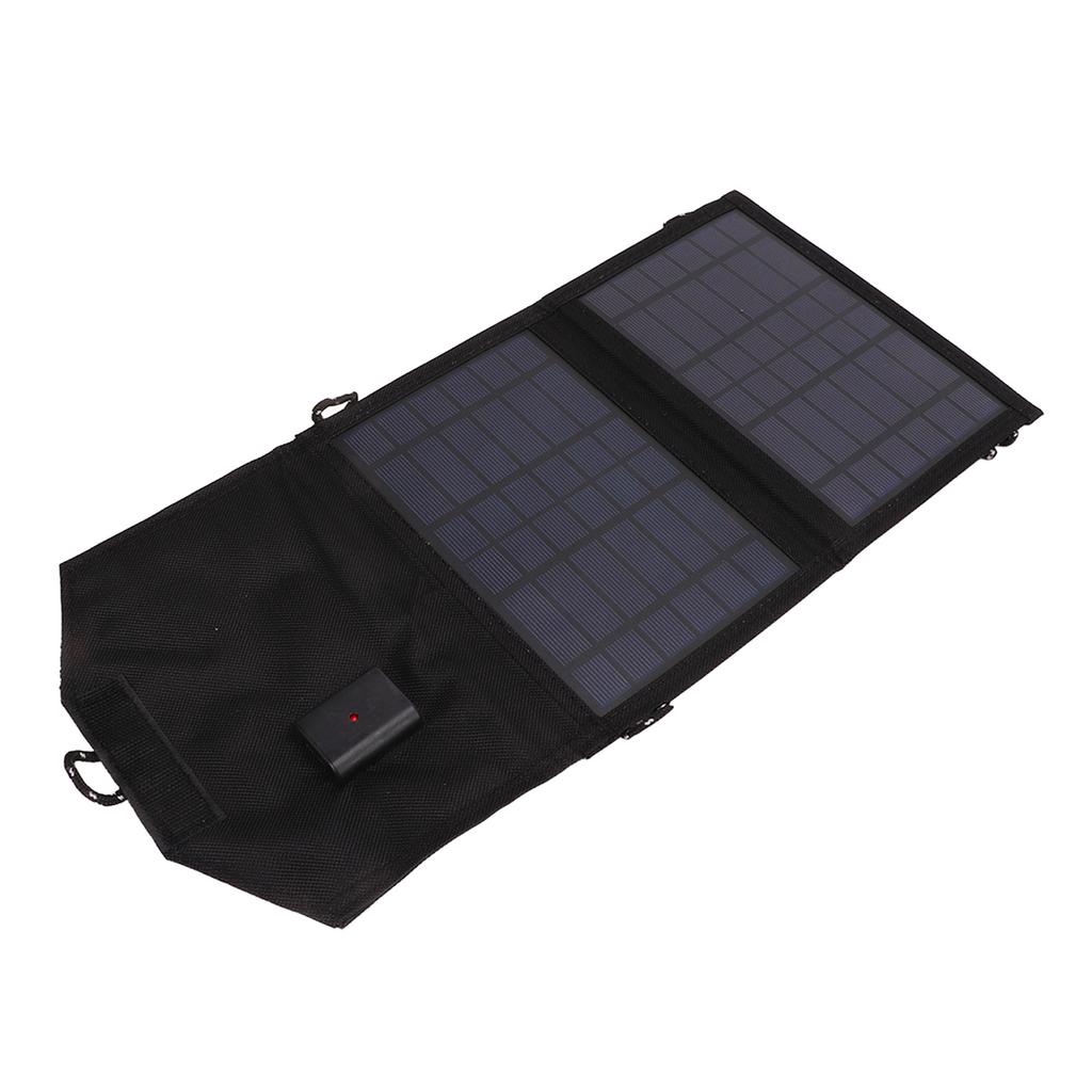 Folding Solar Panel Charger Polycrystalline Silicon 7W 5V USB Port Solar Charger for Outdoor Activities