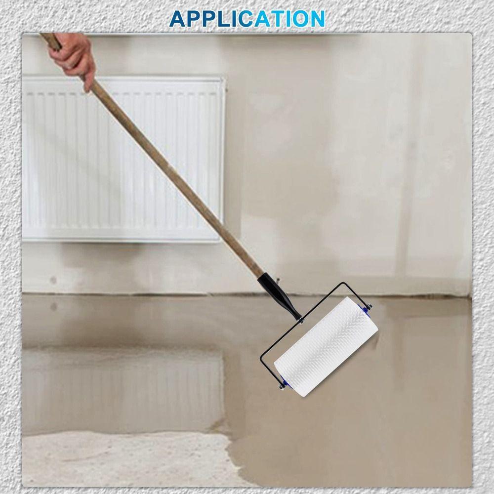 10 inches Latex Floor Plastic Self Compound Roller Spike Roller  Epoxy Floor Paint Construction.