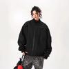Giacca Bomber Pilota Americana Retrò Primavera/Autunno 2026 - Corta Decostruita Streetwear Baseball Giacca Esterna