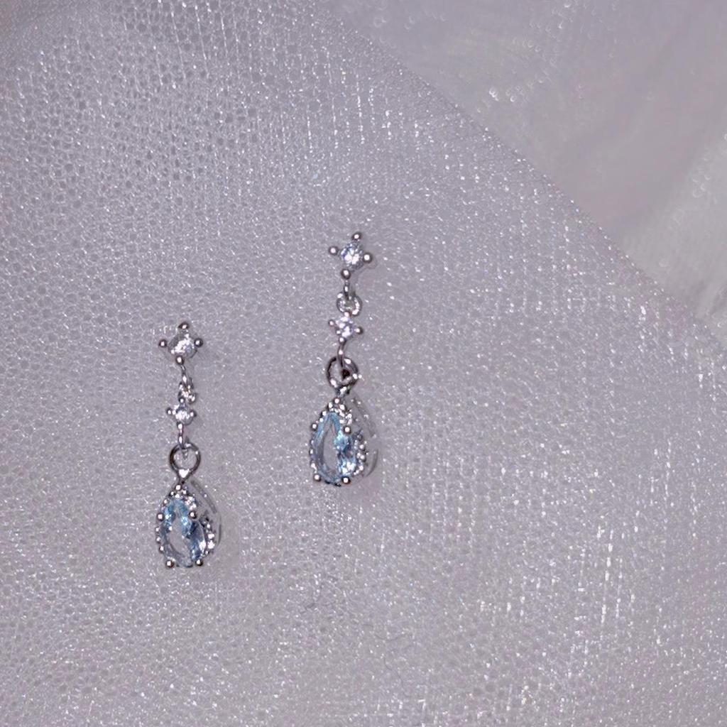 Simple Geometric Frosted Earrings Female Cold Wind Temperament Earring Buckle Niche Hundred with Earrings Affordable Dainty Earrings Daily Wear