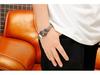 New Men's Retro Lion Head Stainless Steel Bracelet