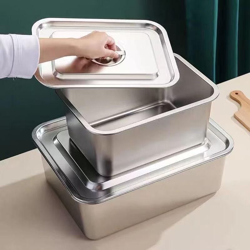 Stainless Steel Square Food Pan