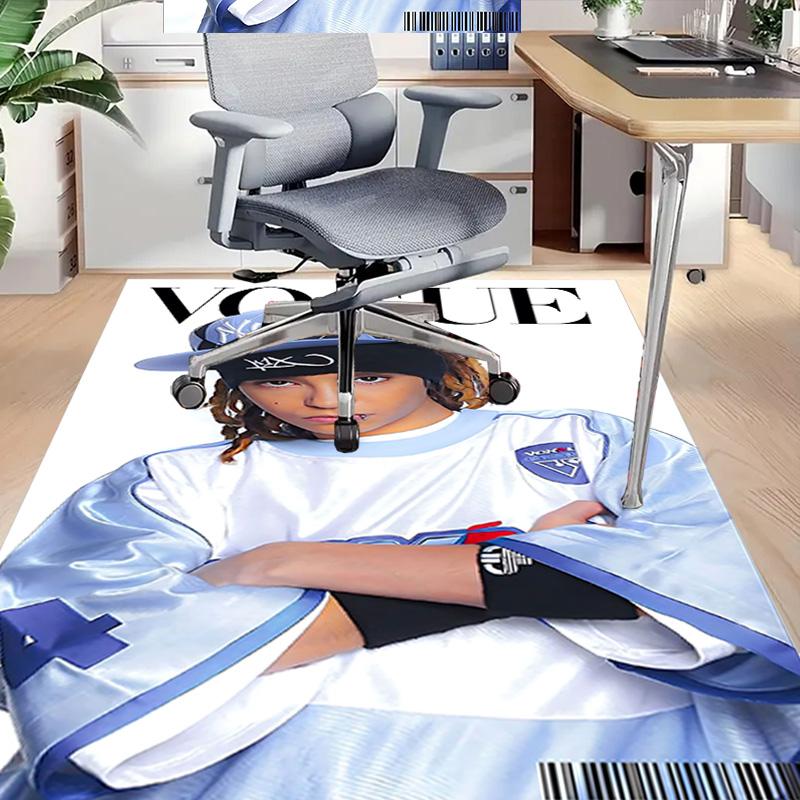 Urban Fashion Icon Carpet For Playroom Bedroom Living Room Sofa Home Decorkids Game Area Rug Nonslip Floor Mat