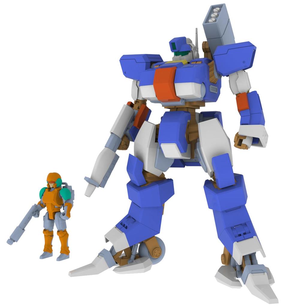 PM Office A 5inch Mechanism Wolf Fang Kuga 2001 TYPE01 Soryu Scale Plastic Model PP216 1/35 Pre-colored (Robot)